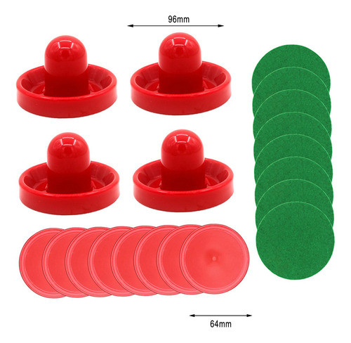 1 Conjunto De Mini Empurradores De Hóquei De Ar E Estilo D 1