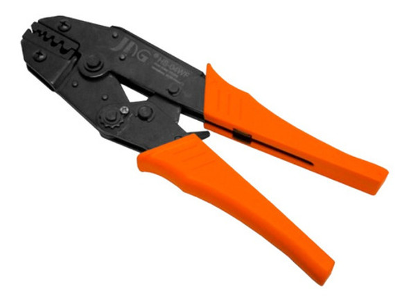 Alicate Catraca Crimpar Ilhós Tubular 0,5 A 6,0mm Hs04wf Jng 0