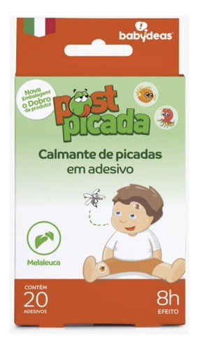 4 Post Picada - Calmante De Picadas Em Adesivo 20un Babydeas 1