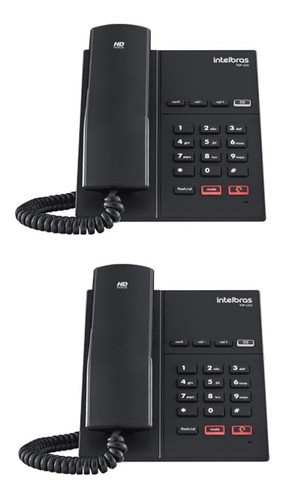 Kit 2 Telefone Ip Tip 120i - Intelbras 0