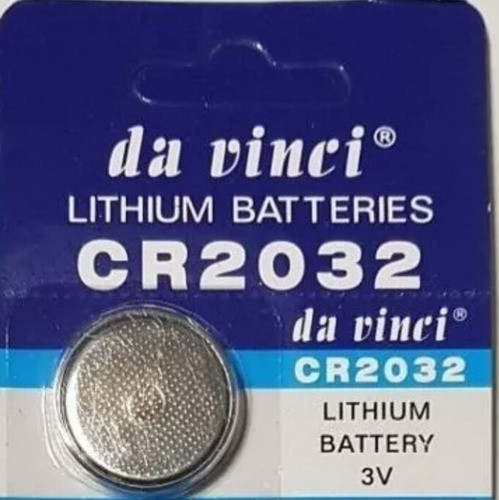 Pila 2032 Da Vincy 3 Volts Mothers De Pc ,etc 0