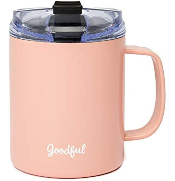 Taza De Viaje Goodful, Con Aislamiento De Acero Inoxidable, 0