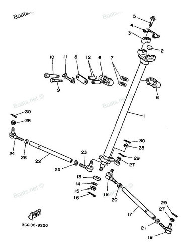 Rotula Direccion Interna Yamaha Banshee Original Grdmotos 1