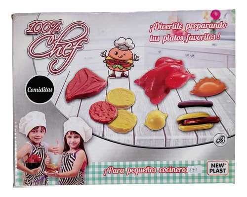 Comiditas Para Pequeños Cocineros-new Plast-100% Chef 0
