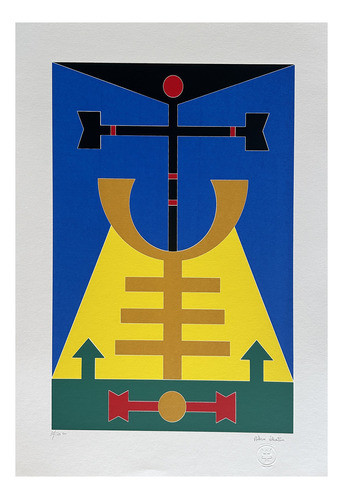 Ref. 3568 Rubem Valentim Serigrafia 0