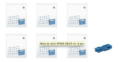 Bolsas X6 De Vacio Para Alimentos Tescoma Linea 4food 150 1