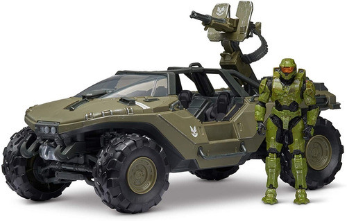 Halo 4 World Of Halo Deluxe Pack Warthog With Master Chief 0