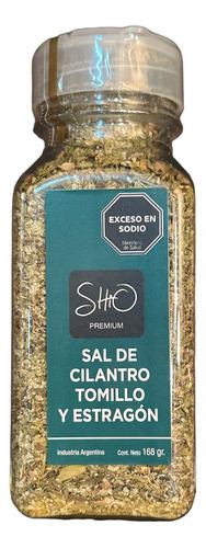 Sal Cilantro Tomillo Estragon Gourmet Premium 168g Shio - Fw 0