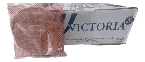 Carne De Hamburguesas 100% Carne X40und Victoria 1