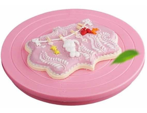 Base Giratoria Plato Bandeja Para Cookies Mini Repostería 0