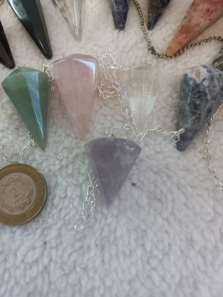 Péndulo Clásico De Piedra O Cristal 1