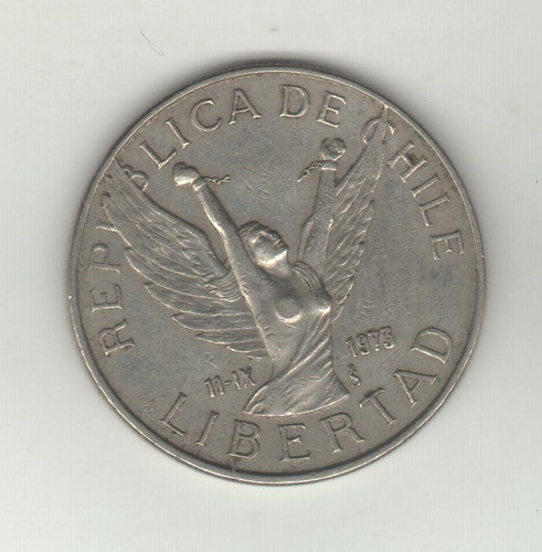 Chile Moneda De 10 Pesos Año 1977 - Km 210 - Xf 1
