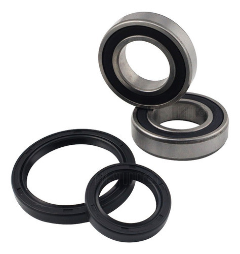 Set Rulemanes Retenes Rueda Delantera Honda Crf 450 X 0