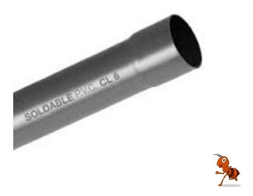 Tubo Caño Tigre Soldable Clase 6 Jp 63x1.9mmx6mt Pileta Agua 1