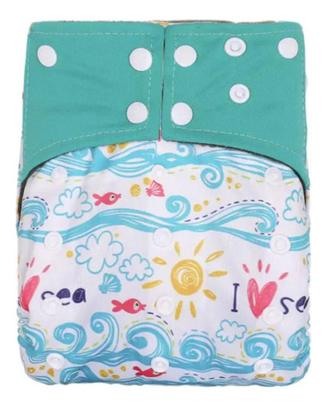 Pack X3 Pañales De Pul Simfamily Int Bamboo- Origami Tela 0