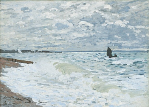 El Mar En El Havre - Claude Monet - Poster 100x75 Cm. 1