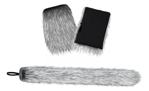 2 Cauda De Lobo E Luvas, Cosplay De Halloween, Sem Máscara 0