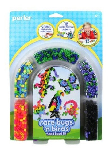 Perler 8055997 Juego De Bolas Con Cuentas Fusionadas Bichos 1