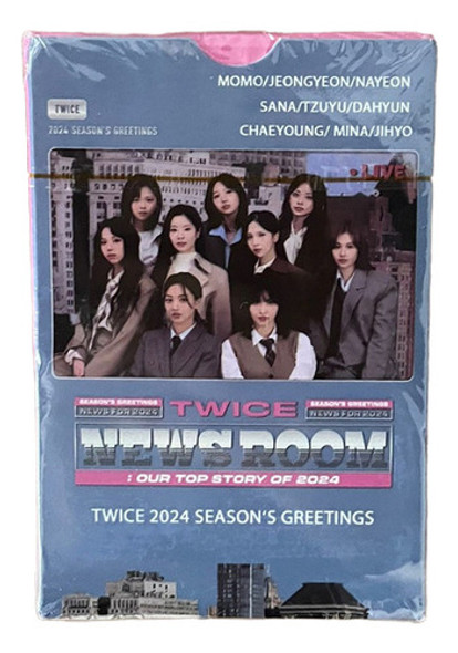 Lomocards Twice News Room K-pop Pack X55 Photo Card Tarjeta 0