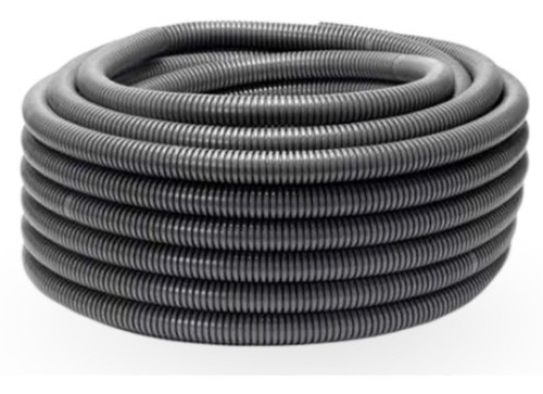 Caño Flexible Semipesado Gris 7/8   X25 Mts Tecnocom 10 Unid 0