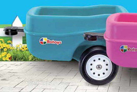 Juguete Trailer Para Berlina Rodados Rotoys 2061 0
