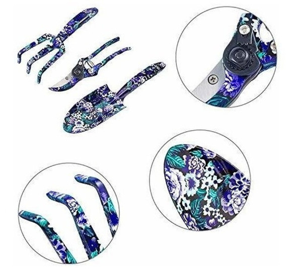 Flora Guard Conjunto De Herramientas De Jardín De Aluminio D 1