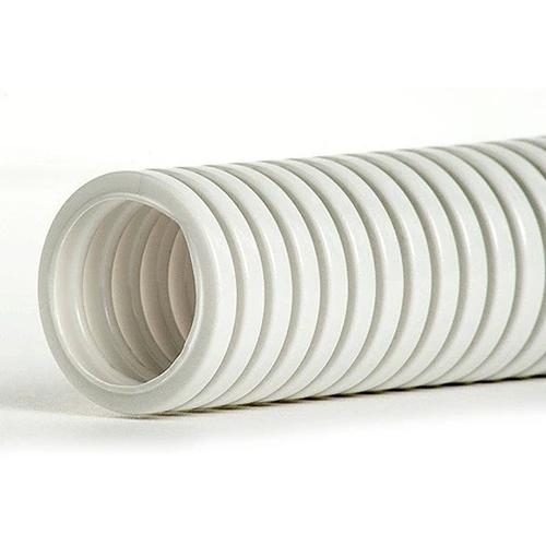Pack X 8 Caño Corrugado Liviano Pvc 1 Rollo 25mts Antillama 1