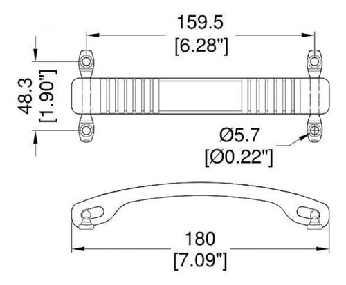 Manija Goma Marron Maleta Maletin Valija Rack Anvil Pedal 1