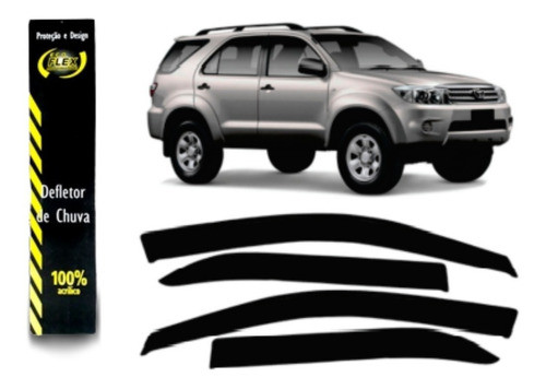 Jogo Calha Chuva Para Hilux Sw4 2005 2006 2007 08 09 A 2015 0