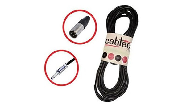 Cable Xlr Canon Macho A Plug Ts 1 Metro Cab-tec Neutrik 0