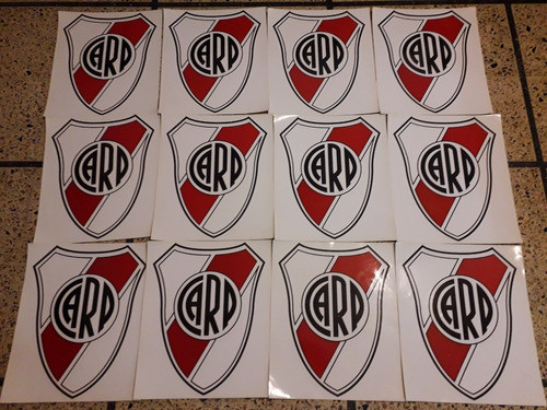 Escudo Plastificado De River Plate Listo Para Enmarcar 0