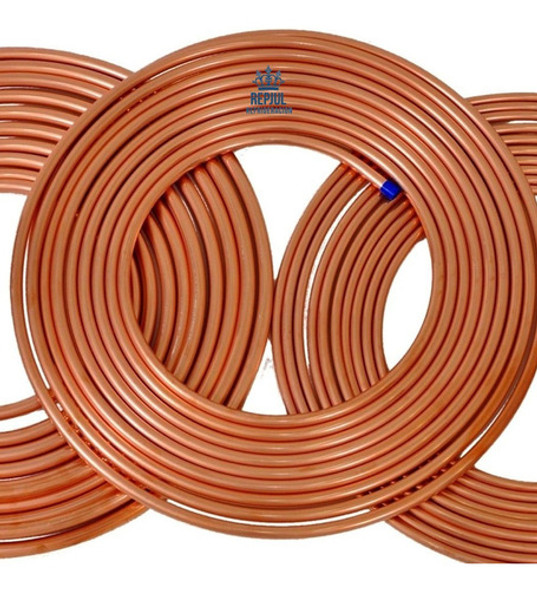 Metro Lineal Caño De Cobre 3/8 Refrigeración O Gas 0.8mm 0