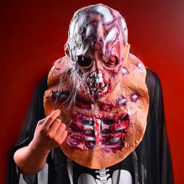 Máscara De Zombi Aterradora De Halloween, 1