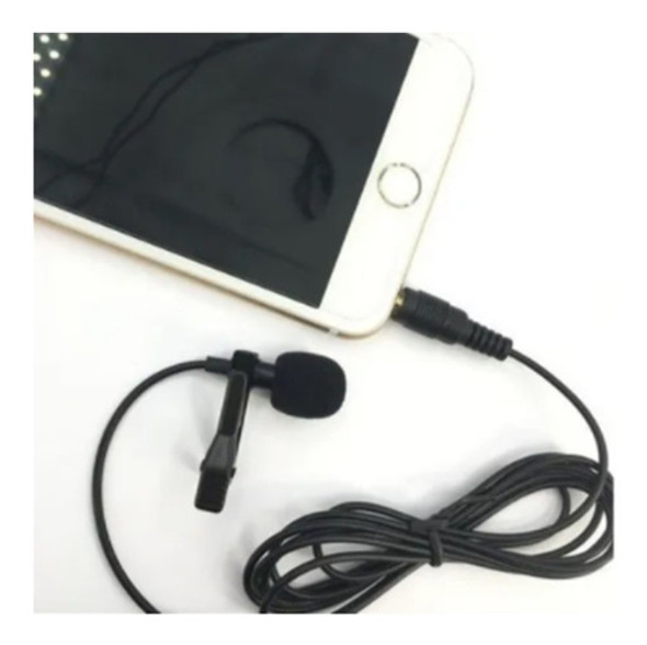 Microfone De Lapela P3 Micro Fone Lapella Lt-61 Pra Gravaçao 1