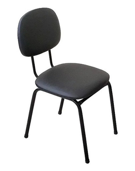 Cadeira Cliente Manicure Palito Secretária Preto Facto 0