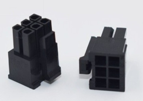 Lote 5 X Conector Microfit Housing Hembra 3mm 6 Pines Ityt 0