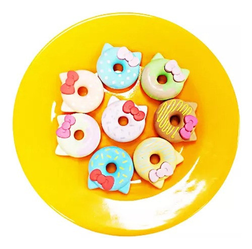 Borracha Divertida Donut Papelaria Fofa Kawaii Unicórnio 0