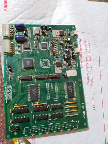 Placa Imterface Audio Pcb Cpu Andamiro Mk3 0