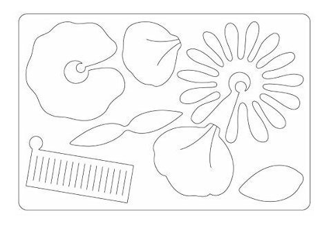 Sizzix Bigz L Die 661988 L Paquete De Flores 1