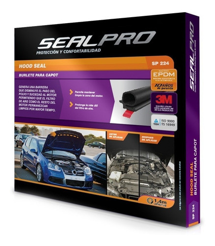 Burlete Para Capot Ford Taunus L , Sealpro 0