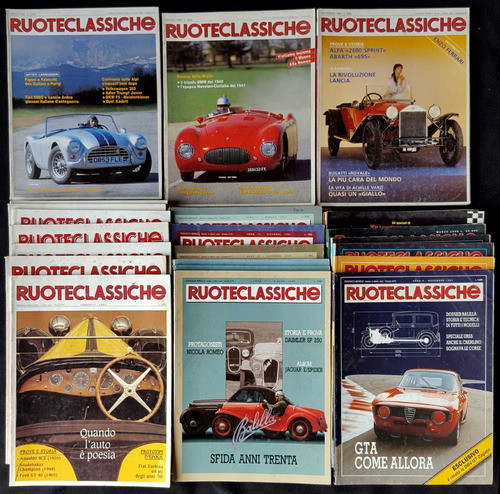 Autos Antiguos Revistas Routeclassiche Lote X 31 39361 0
