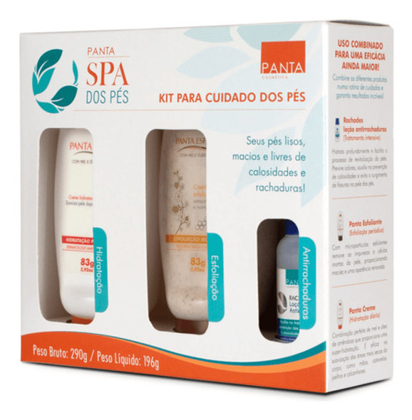 Kit Spa Dos Pés Panta 0 Kit Spa Dos Pés Panta 0
