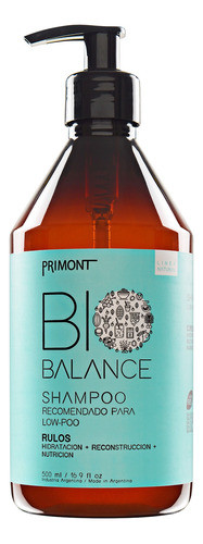 Primont Bio Balance Rulos Shampoo + Crema De Peinar  - 3c 1