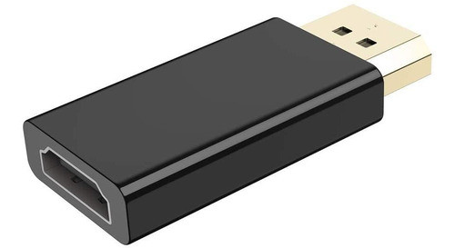 Adaptador Dp Macho A Hdmi Hembra Negro (1080p) 1
