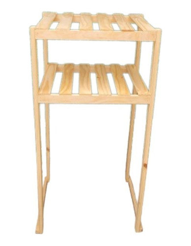 Estantería Organizador Lavarropas 1 Estante Pino 129x65x55 1