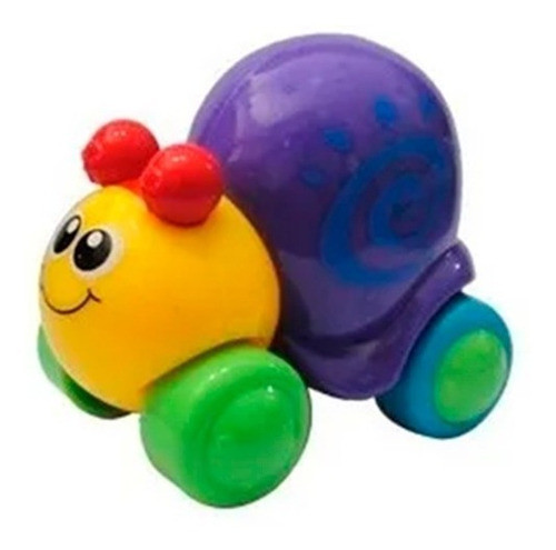 Bichito Simpatico Friccion Pull Back Abejita Juguete Bebe 0