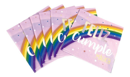 Servilleta Arco Iris X20u 0