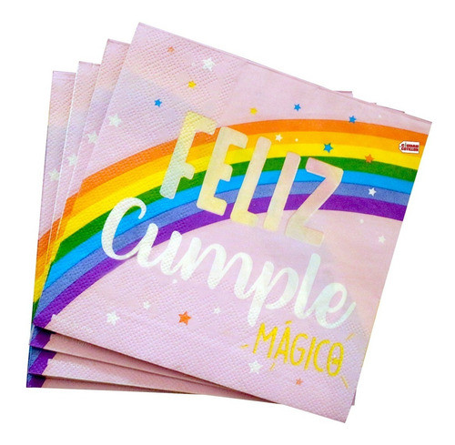 Servilleta Arco Iris X20u 1