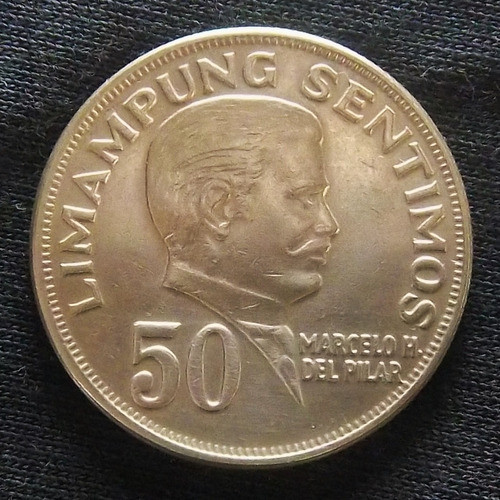 Filipinas 50 Sentimos 1972 Excelente Km 200 0