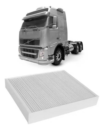 Filtro Do Ar Para Cabine Para Veiculo Volvo Fh 460 4x2r Moto 1